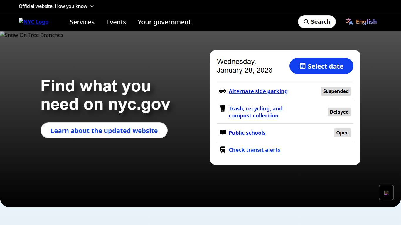 Official Website of New York City Government - nyc.gov